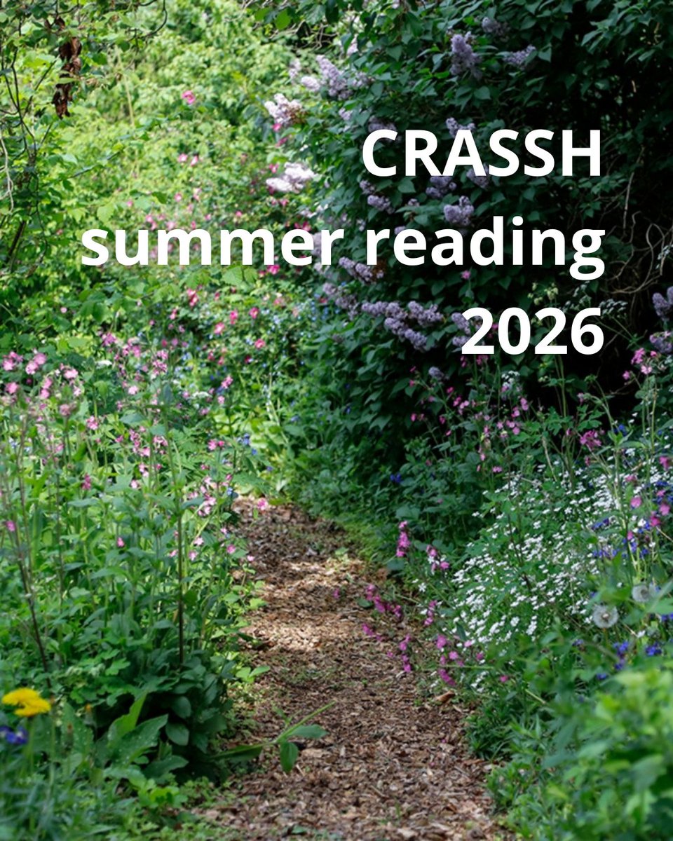 CRASSHlive's tweet photo. CRASSH summer reading 📚 

An interdisciplinary reading list courtesy of CRASSH’s research community - happy reading!
https://t.co/KRXg9ecnqL https://t.co/jODoDuysNv