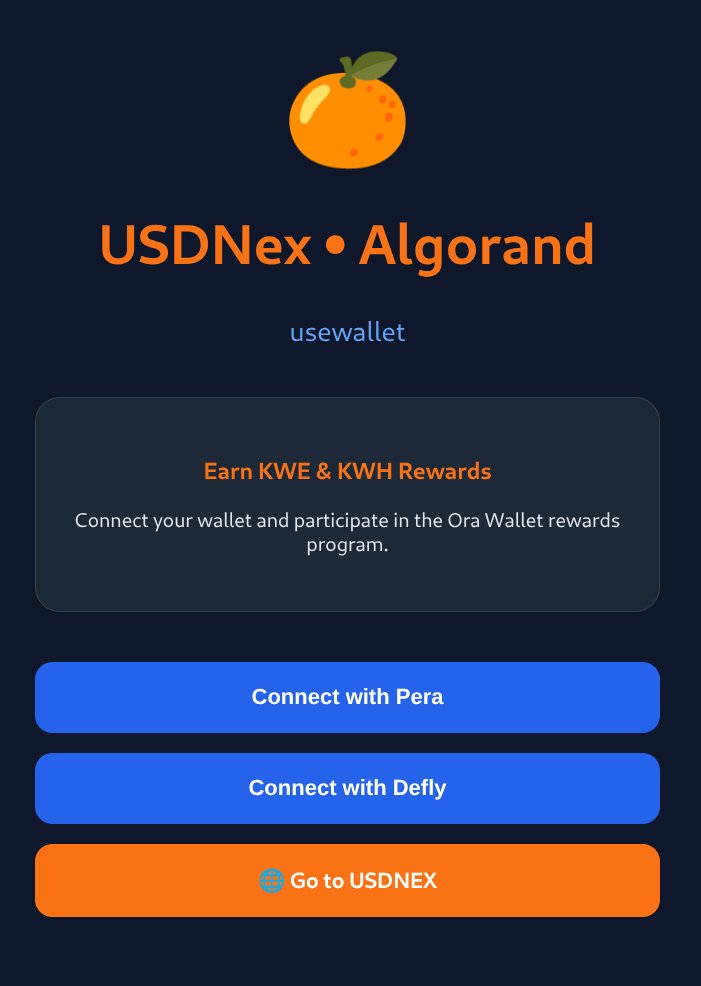 eekwh_k's tweet photo. 🚀 USDNex Wallet Ecosystem is growing!

We now have two official wallets:

**Ora Wallet** → https://t.co/TCuTlNQleH
• Ideal for participating in the KWE & KWH Rewards Program
• Best experience for new users and reward hunters

**Use Wallet** → https://t.co/NVXkLtx7U9 🍸 
• Lightweight and fast wallet
• Perfect for quick connections, daily transactions and asset management

Both are non-custodial, secure, and built on Algorand.

Choose the one that best fits your needs!

Which one will you try first? 👇

#USDNex #OraWallet #Algorand #DeFi #usewallet
#KWH #KWE
