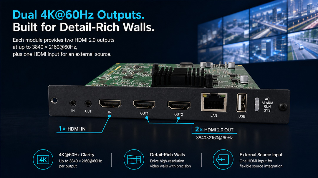 Liu_miaowu9955's tweet photo. MA1000-V016
Decode More, Display More, Control Every Wall
A modular 4K@60Hz network video decoding server suitable for large-scale monitoring and command center display systems.
#Decoder #decoding #videodecoder #Camera
#Cameradecoding #Cameradecodingtechnology
#VideoDecoding https://t.co/qK6ytnTfja