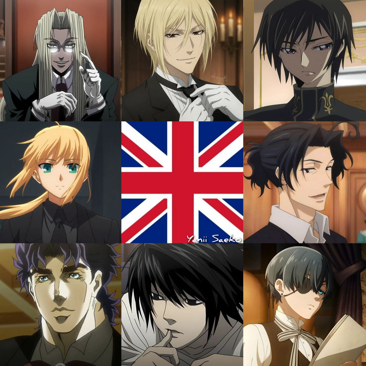 AnimexTwts's tweet photo. British characters >>> https://t.co/tFffjRglYg