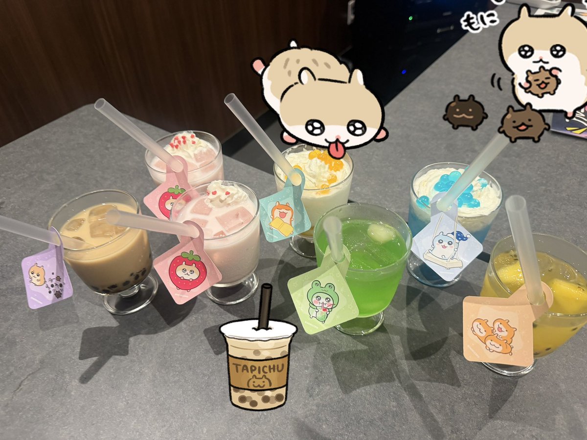 richihamu's tweet photo. メロンもメロンソーダも嫌いだけど、メロンエードは好きな味🐸🍈もちろん他のジュースも美味しいけどもう行ける日なさそう😭コビちゃんの魔法使いのコースター出なくて悲しい💔 https://t.co/wZex3zlXex