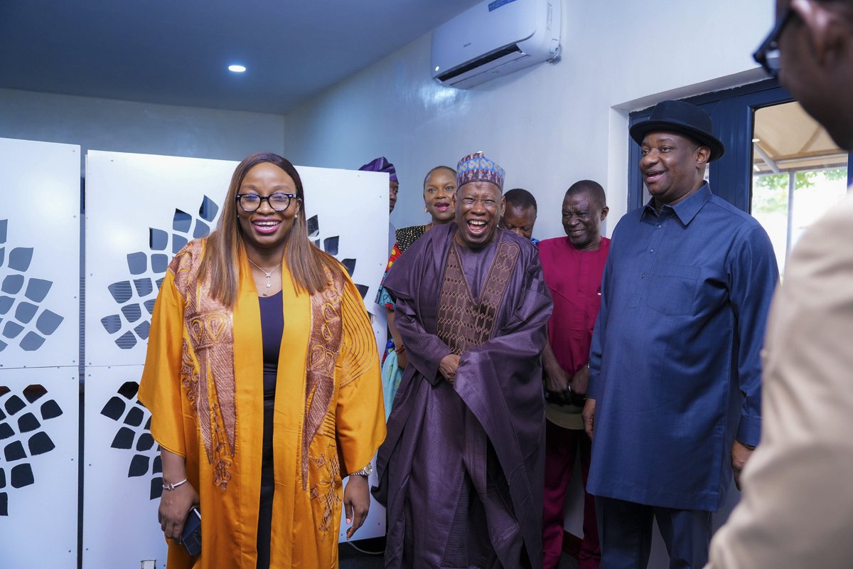 FAAN_Official's tweet photo. The Honourable Minister of Aviation and Aerospace Development, @Fkeyamo SAN, alongside the Chairman of the FAAN Board, Dr. Abdullahi Umar Ganduje, has commended FAAN Managing Director/Chief Executive, Mrs. Olubunmi Kuku, following the successful upgrade of the Pilgrim Terminal at Murtala Muhammed International Airport (MMIA), Lagos.

The upgraded terminal now features:
-300-seat passenger waiting area
-Modern VIP & VVIP lounges
-Free high-speed Wi-Fi
-Fully air-conditioned mosque
-Enhanced screening and security systems

The project reflects FAAN’s commitment to modern, passenger-focused airport infrastructure in line with President Bola Ahmed Tinubu’s Renewed Hope Agenda and global aviation best practices.
#FAANUpdate