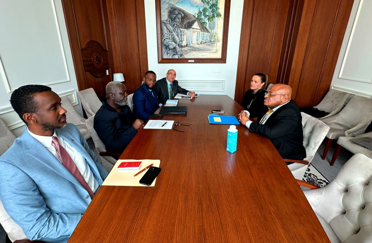 souefmo_elamine's tweet photo. Today, as part of my tour in New York, I had the privilege to brief the A3, on the  situation of Central African region on the implementation of #UNOCA mandate, the working relationship with the A3 and the UN Security council @UNSC_Reports as well as the presidential election in Sao Tomé and Principe. This engagement reflects the spirit of collaboration with the different stakeholders, actors and partners in addressing the different issues in the region. 

#UNOCA #A3 #CentralAfrica #Agenda2063 #Agenda2030