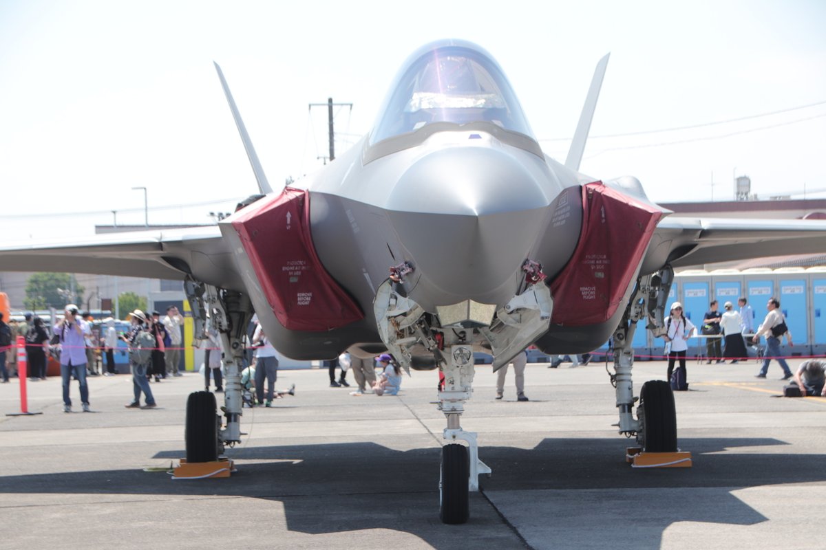 令和8年5月16日 在日米軍横田基地 日米友好祭 米空軍のF-35はユタ州