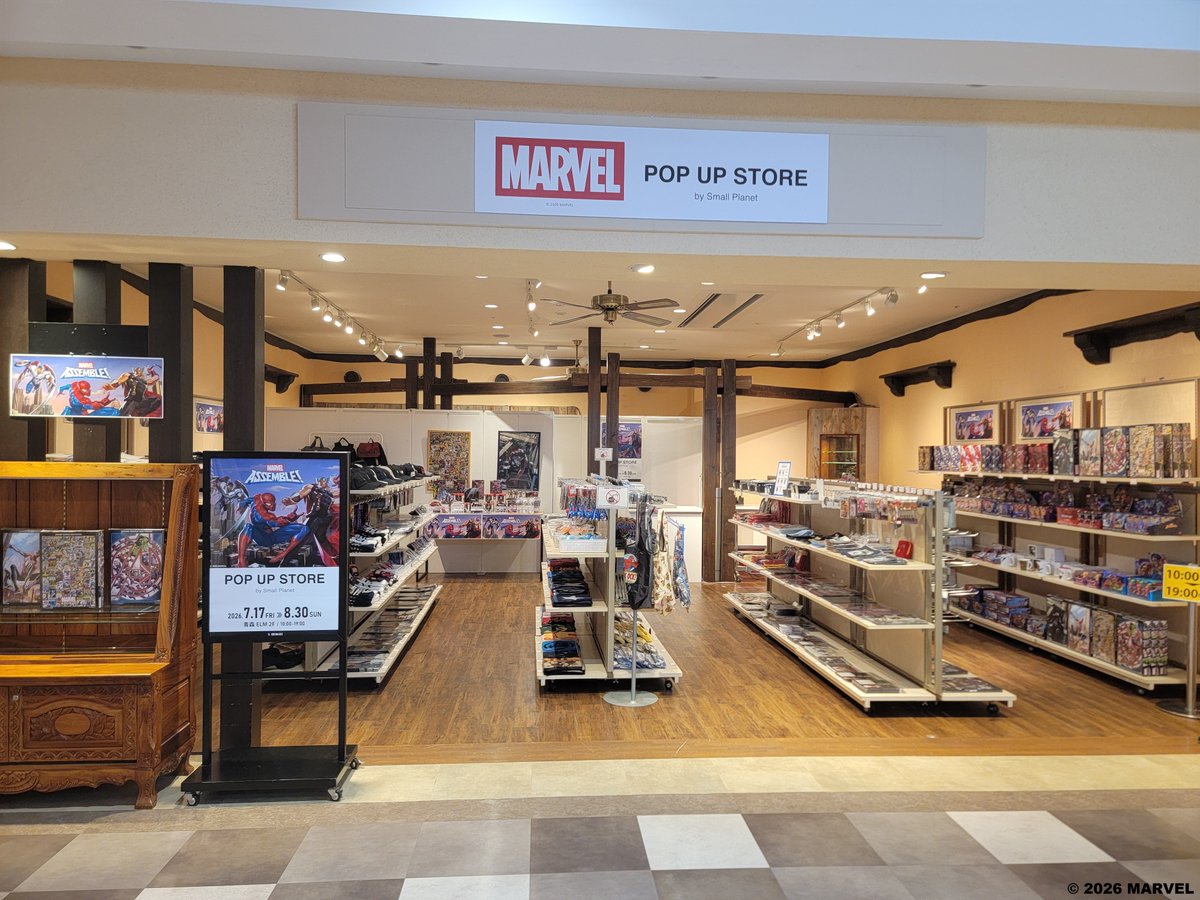 MARVEL STORE by SMALL PLANET (@MARVEL_popup) / Posts and Replies / X