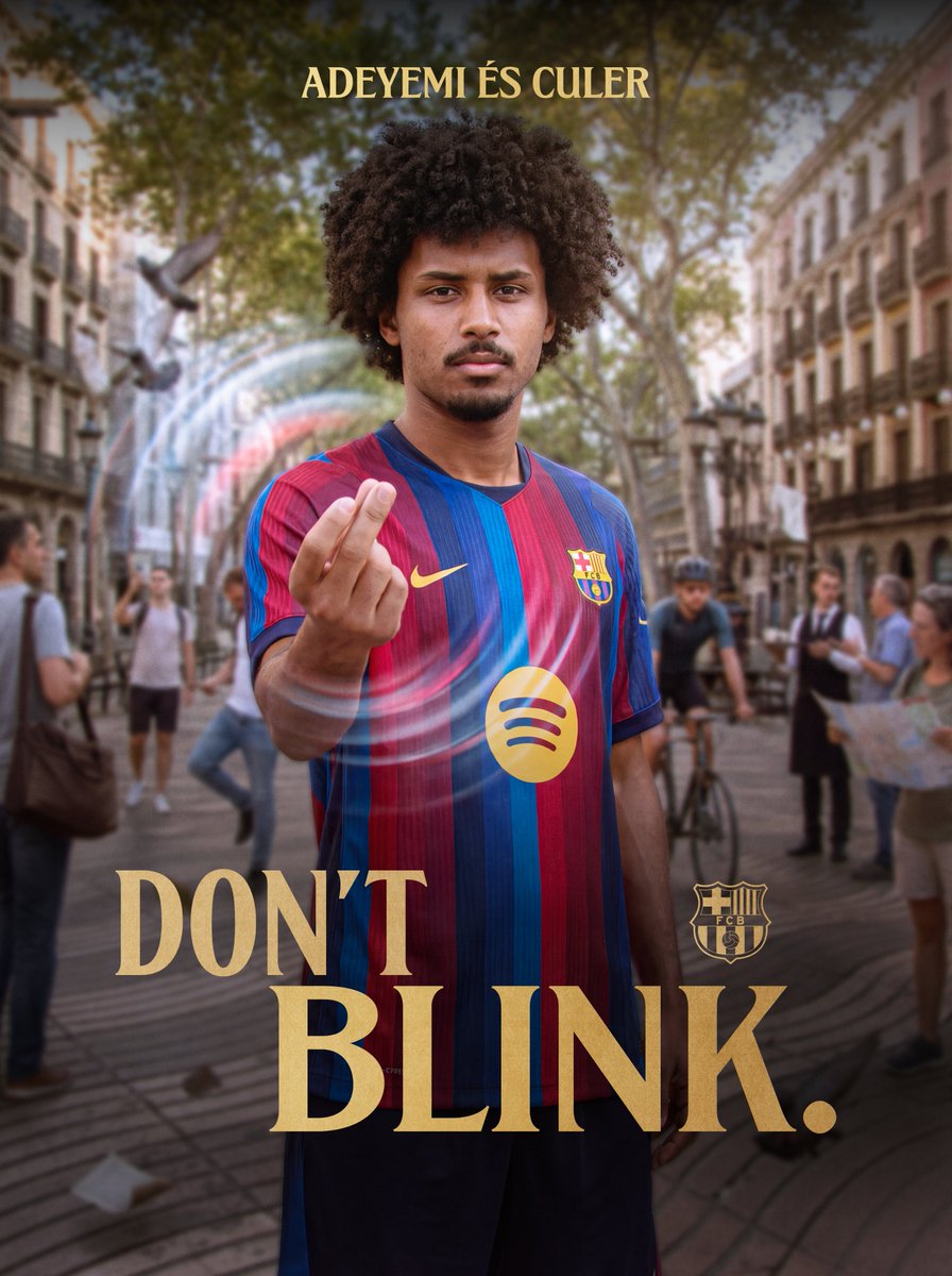 FCBarcelona_cat's tweet photo. Ara el veus i és del Barça. https://t.co/1bLtvWMAXJ