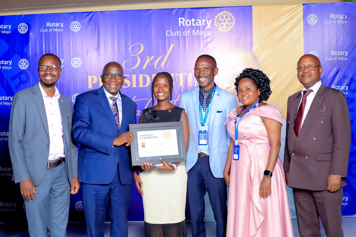 MayaRotary's tweet photo. 3/4 Membership growth is the life blood of any club. We also officially welcomed and inducted 5 new members into the family of @MayaRotary.  We are excited for the journey ahead 🚀
#EachOneEngageForImpact
#RotaryDistrict9214 https://t.co/Yy4vL5PvSi