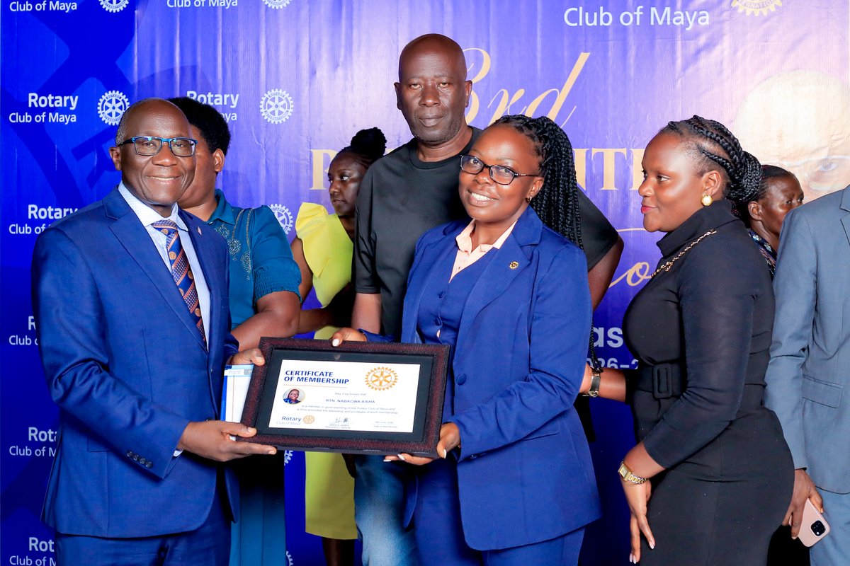 MayaRotary's tweet photo. 3/4 Membership growth is the life blood of any club. We also officially welcomed and inducted 5 new members into the family of @MayaRotary.  We are excited for the journey ahead 🚀
#EachOneEngageForImpact
#RotaryDistrict9214 https://t.co/Yy4vL5PvSi