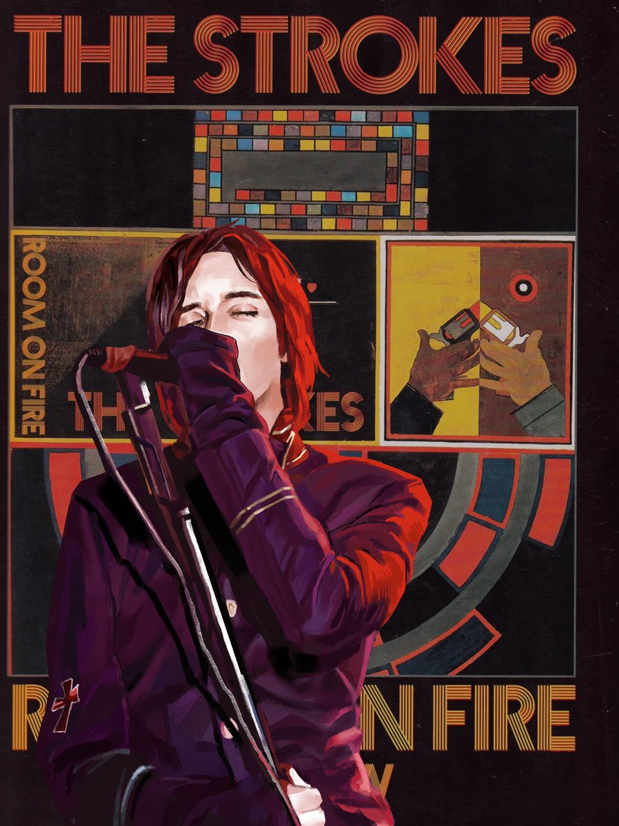 minto_821's tweet photo. 🎙️

#thestrokes #art https://t.co/abeF5jDfX2