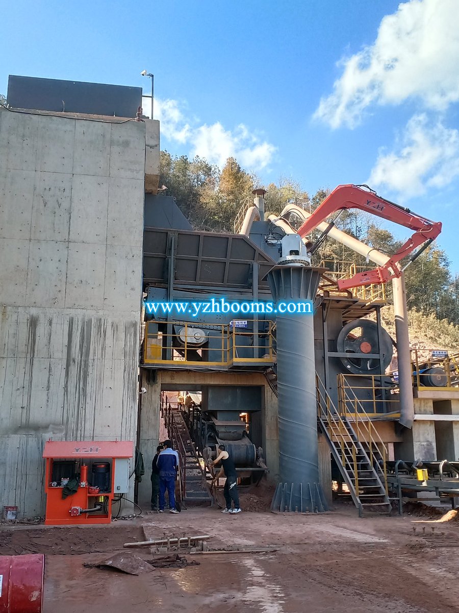 ShandongYZH's tweet photo. Oversize rocks slowing down your jaw crusher?
Rock breaker boom system helps clear blockages quickly and safely, improving crusher uptime and keeping material flow continuous.
Built for mining & quarry operations.
#RockBreaker #Manipulator #Mining #Quarry #RockBreaking #Crusher https://t.co/sCIvab2jq7