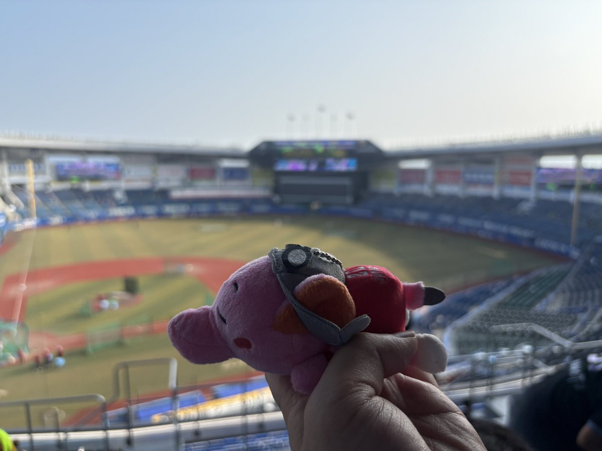 MASATO_CELT's tweet photo. ZOZOマリンなのでジャンボくん連れてきました https://t.co/vMrg1WSkVj