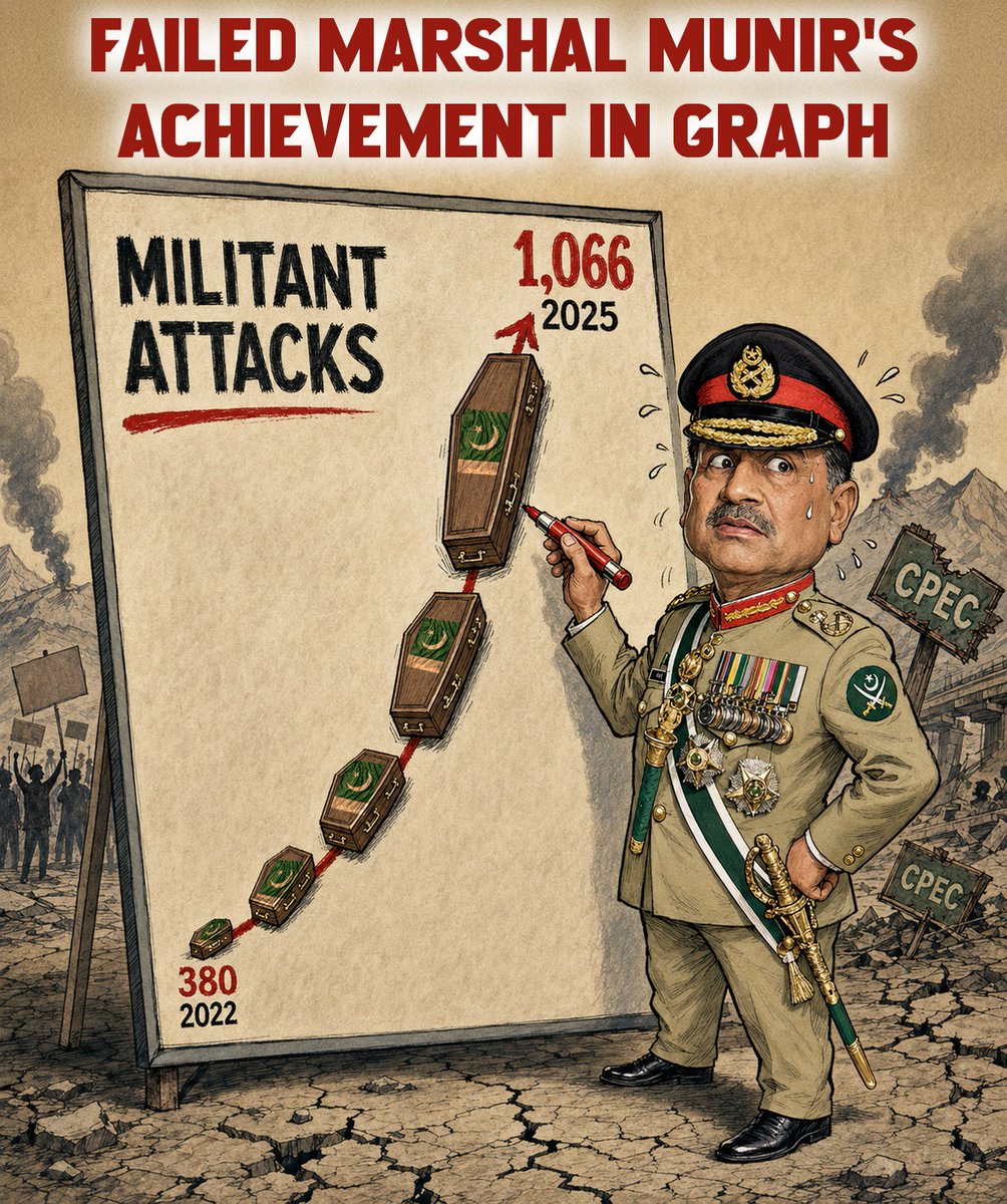 humdardekupwar's tweet photo. #Asim Munir's Mil Rule Fails,Militancy Explodes in Pak # https://t.co/wJsKOBgRuy