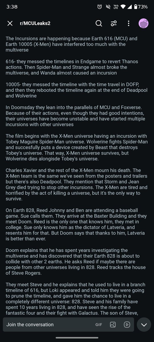 rhma_2109's tweet photo. If This Doomsday Plot Leak Is True This Actually Works Big Time Instead Of Whatever That Early Slopass Plot Was.
#AvengersDoomsday https://t.co/Wvsdp0JDb0