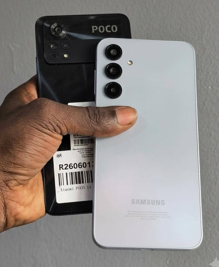 Roja3rd's tweet photo. 🇬🇧XIAOMI POCO X4 PRO 5G
(256GB + 8GB RAM) ₦195,000
DUALSIM

🇺🇸SAMSUNG GALAXY A16 4G
(128GB + 6GB RAM) ₦185,000
DUALSIM https://t.co/SyuSFGelIQ