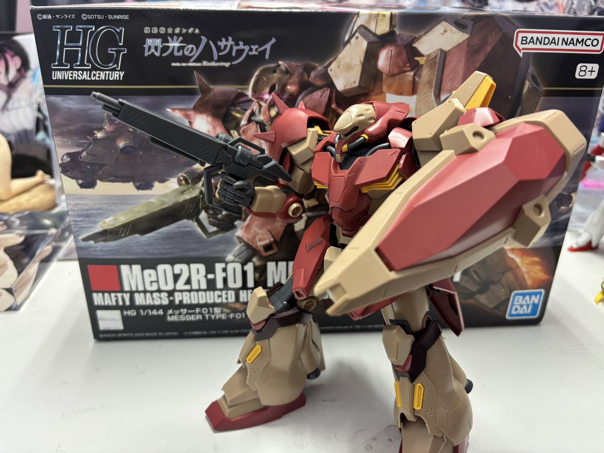 CPN2gZHIK5J8tER's tweet photo. #ガンプラ 
Me02R-F01 メッサーF01型
FD-03-00 グスタフ・カール00型
RX-160S-2  バイアラン・カスタム2号機
MSR-00100S 量産型百式改
地球でこの4機が残されていたらどれに乗る？ https://t.co/Be3lmA3Yez