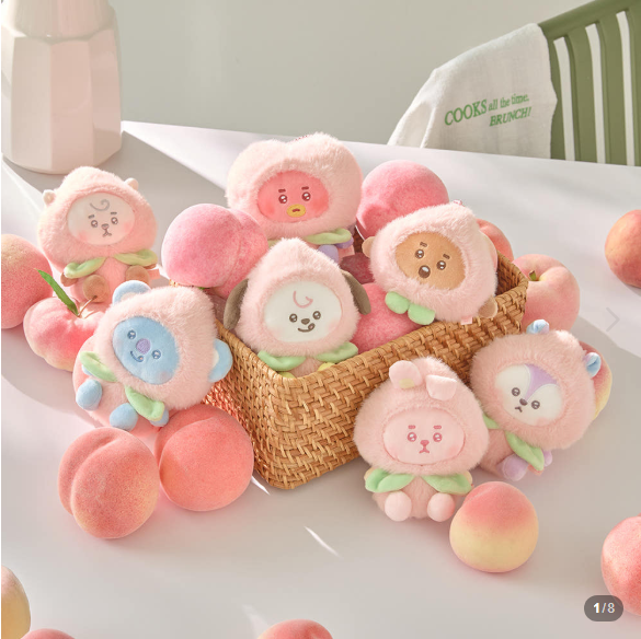 📢NEW ITEM 🎶BTS [ BT21 PEACH HOLIC MD ] 公式グッズ 購入はこちら