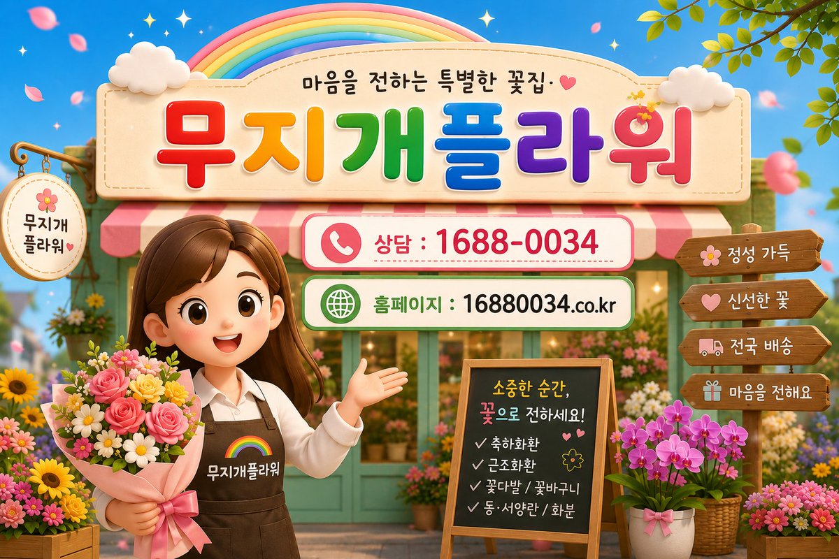 digksqka005's tweet photo. 최근 화환 보낼 일이 있어 무지개플라워를 이용해봤는데 가격도 저렴하고 화환 퀄리티도 만족스러웠습니다.

3단 화환이 59,000원(무료배송)​이라 부담이 적었고,
계산서 발행과 기업체 월말 결제도 가능해서 필요하신 분들께 추천드립니다.

📞 1688-0034
🌐 https://t.co/2WiQOyBZC4 https://t.co/Wf8CdZ5hq1