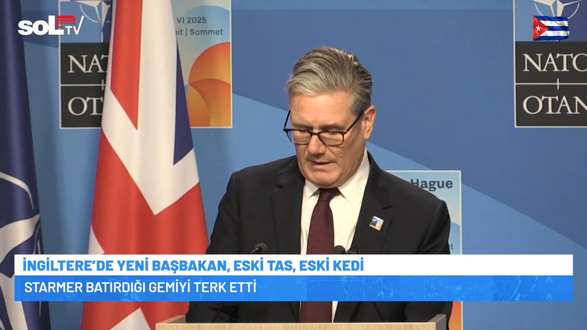 soLTVkanal's tweet photo. 🔴İngiltere'de yeni başbakan, eski tas, eski kedi

📌Starmer batırdığı gemiyi terk etti
📌Burnham yeni, kabine ve siyasi çizgi eski
📌İsrail Birleşik Devletleri'nin yanına Birleşik İsrail krallığı da eklendi.

https://t.co/kxbfGs6SMV https://t.co/8imUVxLCQ0