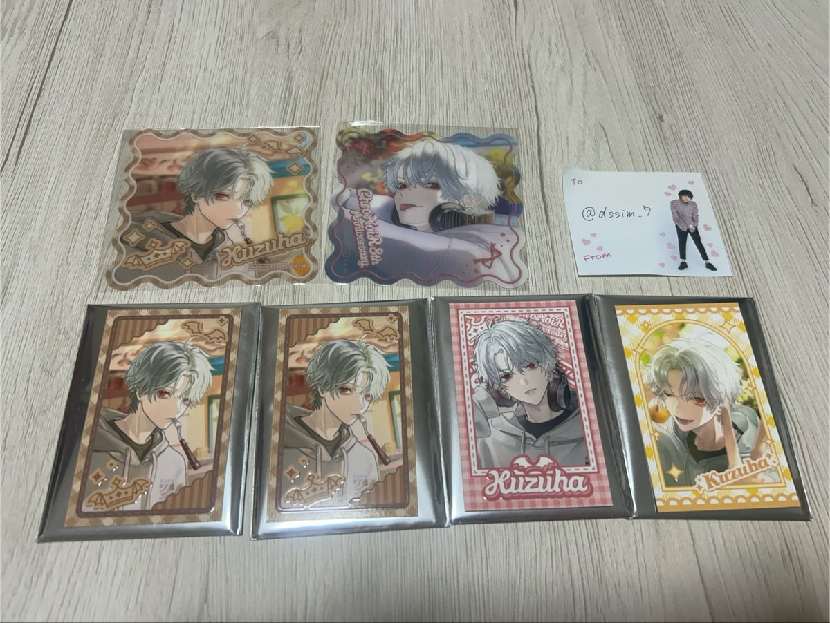 dssim_7's tweet photo. 【交換】  にじさんじ  ChroNoiR  8th  くろのわ ランダムフォト風カード  特典

讓）画像1
求） 画像2.3
💖優先

郵送でのお取引のみ
検索からお待ちしてます🙇‍♀️ https://t.co/Gobtepo6Dc
