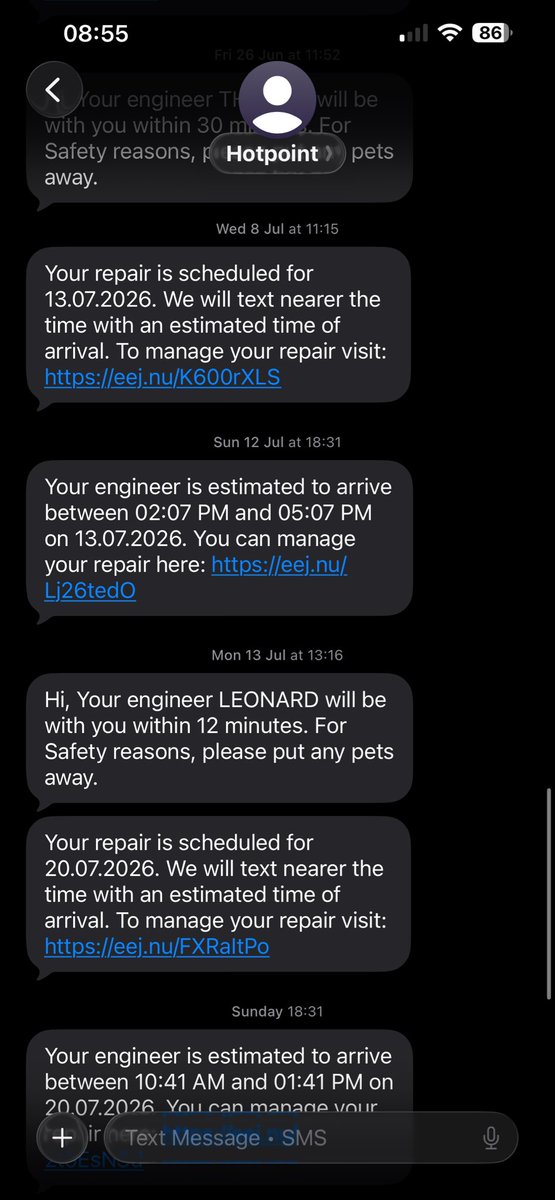 Kebabtree's tweet photo. @HotpointUK when are you going to replace our fridge???? We have had countless engineer visits since May and still not enough to meet your requirements for a replacement. This is a major food hygiene concern! https://t.co/0vsfGf5RE8