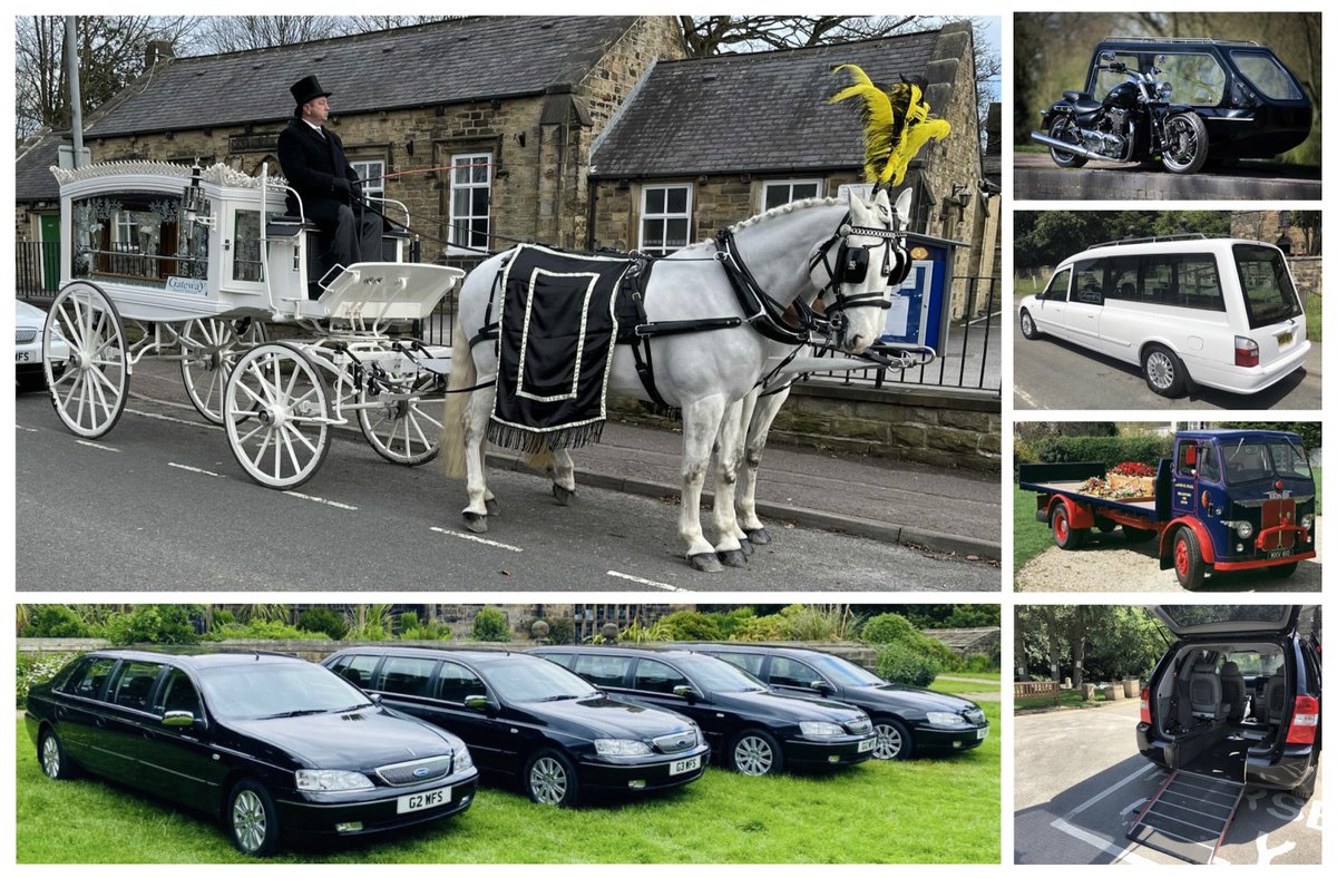 yorkshirepost's tweet photo. ❤️ Every life tells a different story – every final journey can too.
From horse-drawn carriages to Harley sidecars, Yorkshire's Gateway Funeral Services provides many hearse options.
@GW1962 story 👇
https://t.co/51zj6e6Igf
@Gatewayfunerals #Birkenshaw #Batley #Wibsey #ad https://t.co/ghU7vdzZbA