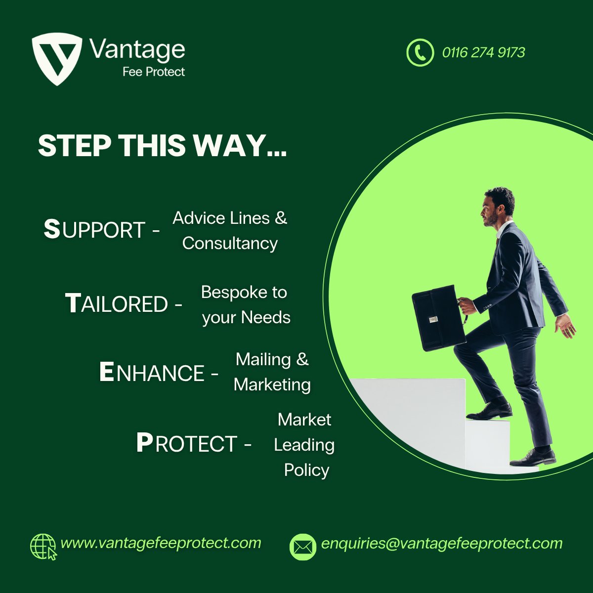 VantageFP's tweet photo. Smarter solutions start with Vantage Fee Protect.

✅ Expert guidance
✅ Tailored cover
✅ Marketing support

Protect your business with coverage you can trust 👇
🌐 https://t.co/Yt8LkppzeK 

#VantageFeeProtect #BusinessSupport #SecureYourFuture https://t.co/md9WPDpAUL