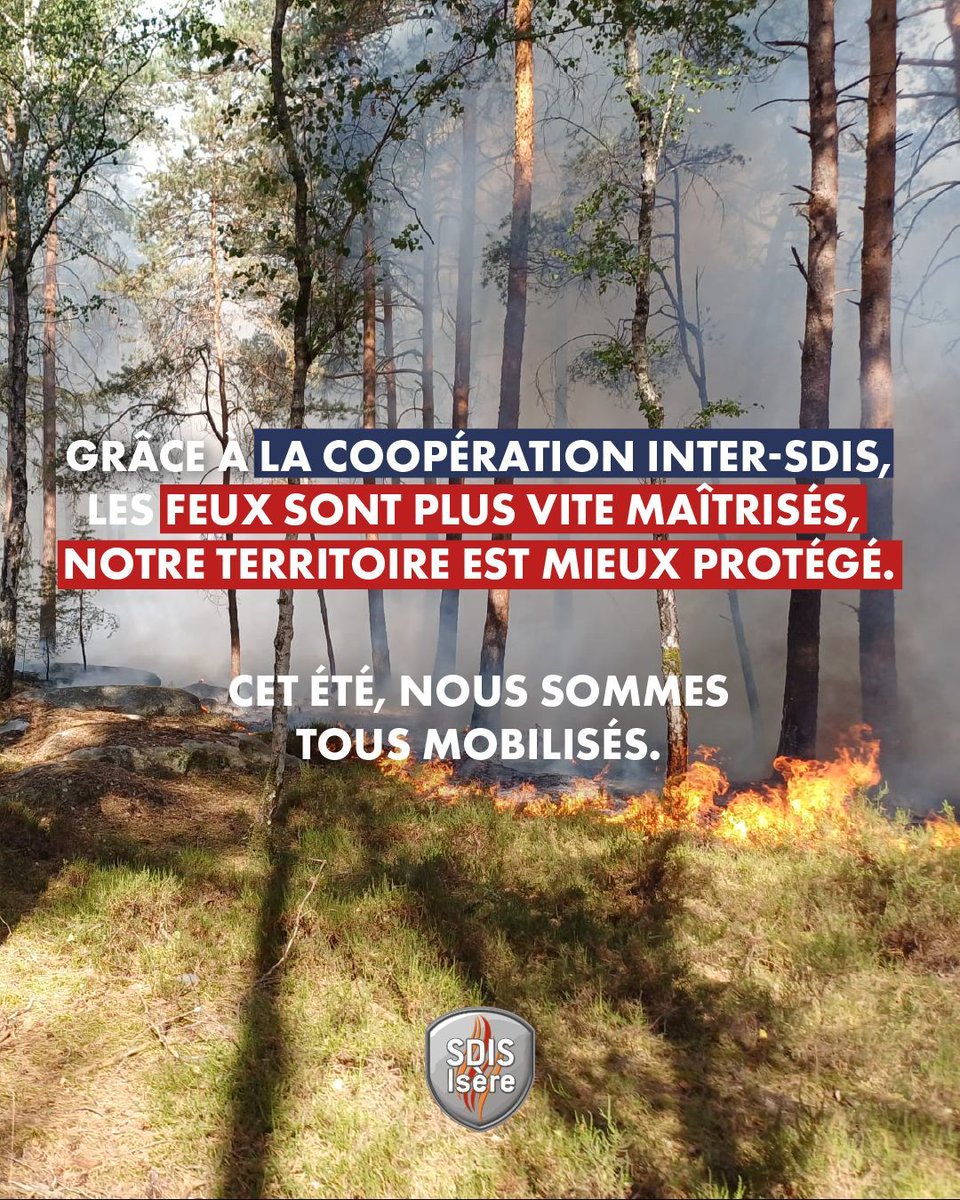 sdis38's tweet photo. +80 sapeurs-pompiers isérois déployés en renforts extra départementaux
Pour la première fois, cette semaine, ces renforts sont acheminés par porte-char. Cette nouvelle solution permet de préserver les équipes et de limiter l'usure du matériel.
En cas de feu: faites le 📲18/112 https://t.co/KLfNyQzon8