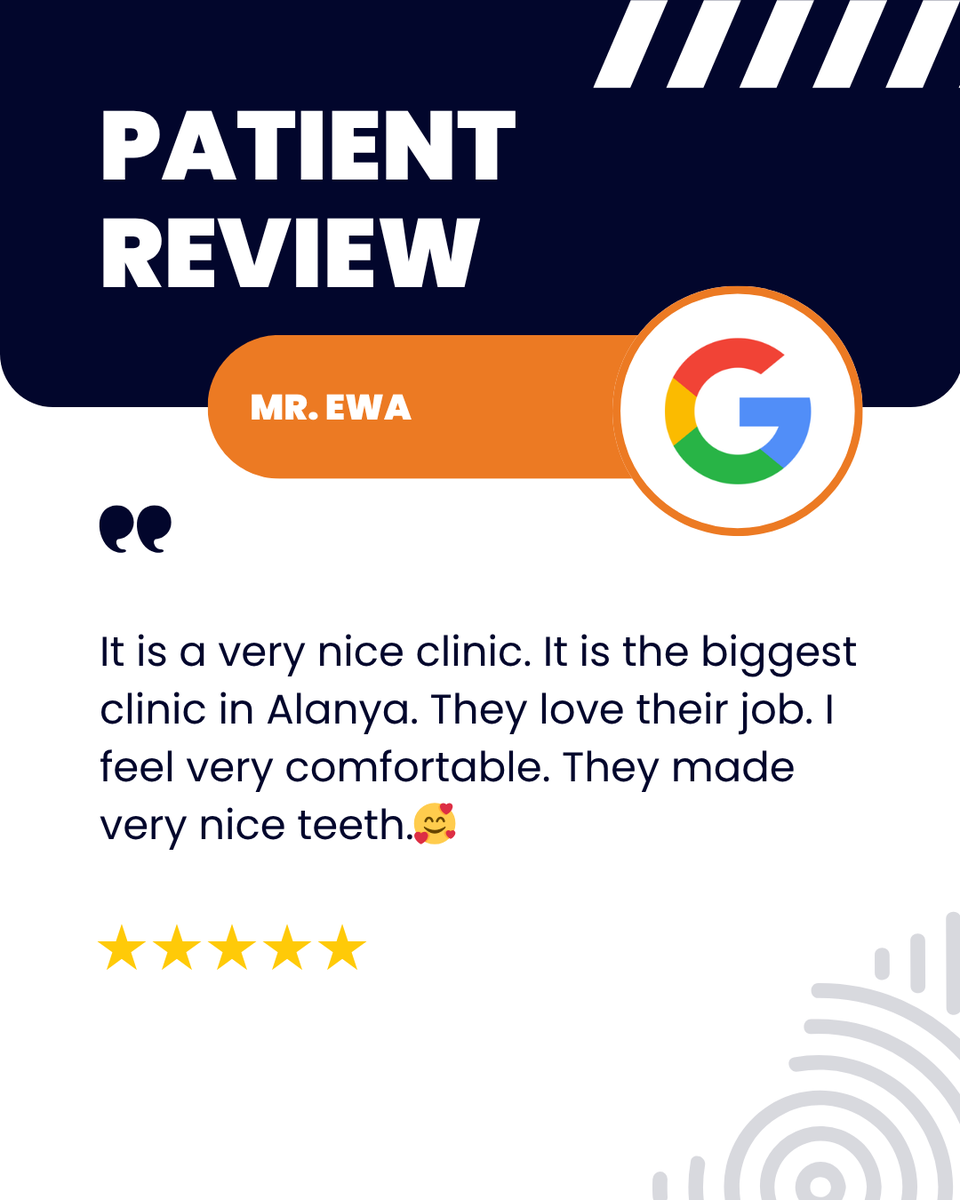 alanyadental_en's tweet photo. Your happiness is our happiness 🌟, thank you for choosing us.
For more information and a free consultation:
🌐 https://t.co/gn4XMqSkDh
📩 info@alanyadental.com
#dentalimplant #dentalsmile #perfectsmile #hollywoodteeth #dentalveneers #ceramicveneers #braces #oralhealth https://t.co/IUPNH1GbP3