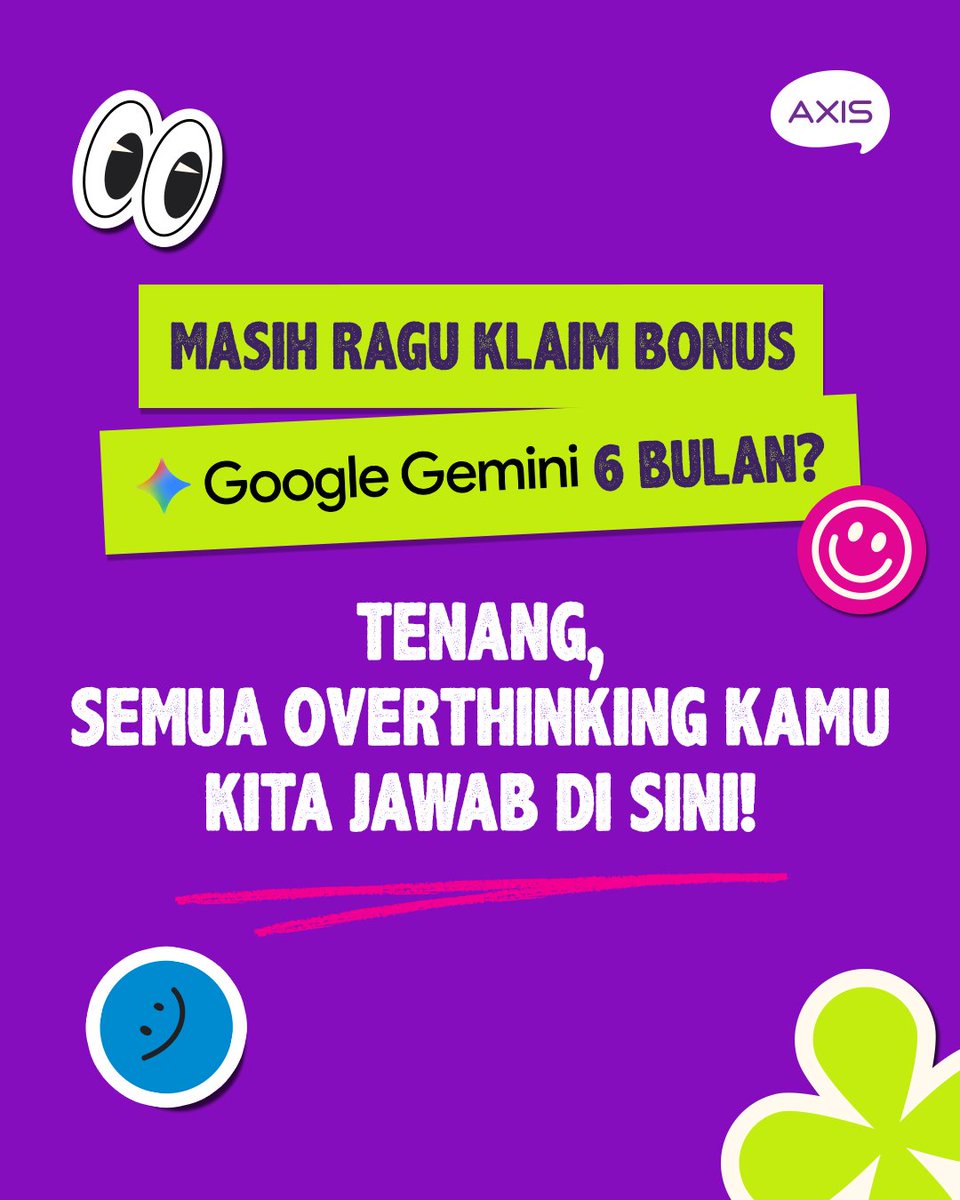 AXISgsm's tweet photo. Masih maju-mundur buat claim bonus paket internet AXIS? https://t.co/qVIMVRYUIH