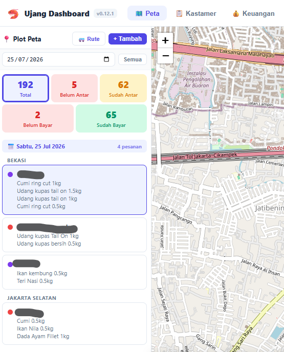 dvtrhx's tweet photo. Ilmu sales dari kantor lama dan vibe code memang memudahkan guys. CRM kecil kecilan bikinan @UrTrustedFirms (dan aku juga xixi) untuk Udang Ujang. Sama sekalian mau iklan dikit xixi siapa tau mau meal prep minggu ini bisa pesan di https://t.co/8NCmZCMkkV https://t.co/lVikA7fawL