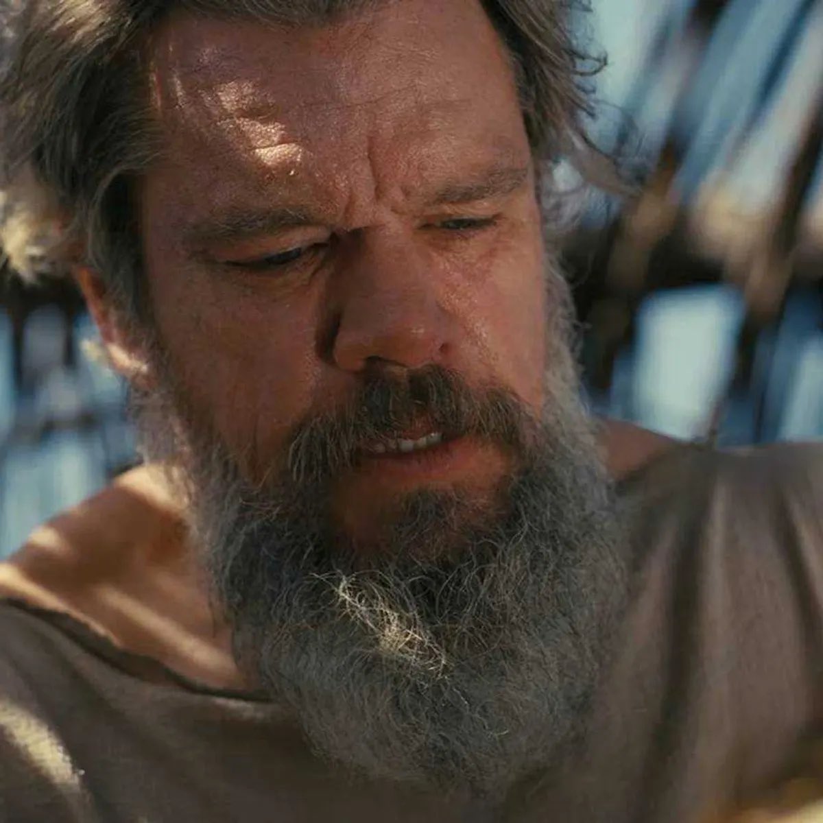 FinrodOfNargoth's tweet photo. When Odysseus went into Agamemnon’s office with Nestor, he said to the latter wringing his hands: “I have blood on my hands”.

Agamemnon later said to Nestor: “Never bring that cretin in here again, he didn’t sack Troy, I did. That kind of weepiness makes me sick”. https://t.co/07jsapg5yE