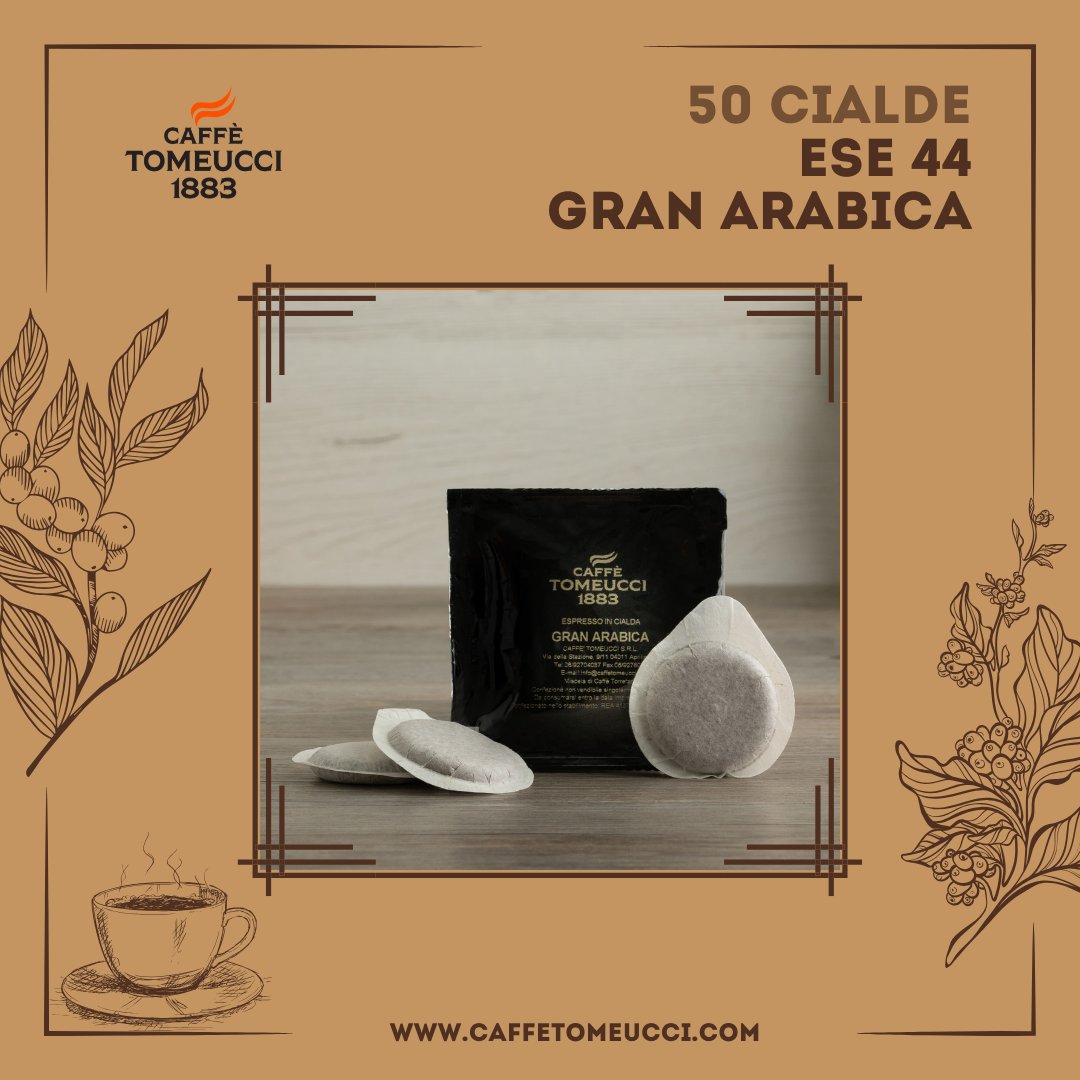 caffetomeucci's tweet photo. ⬇⬇🔥 50 Cialde Ese44 GRAN ARABICA 🔥⬇⬇
https://t.co/PFblkMJZL4

☕ #CaffèTomeucci1883
🗺 Via della Stazione 9/11, Aprilia LT
📲 +39 06 92 70 40 37
🌐 https://t.co/g84dFNVPZo
📧 info@caffetomeucci.com

#caffe #caffè #espresso #cappuccino #bar #rome #italy https://t.co/dbyeX1wCEC