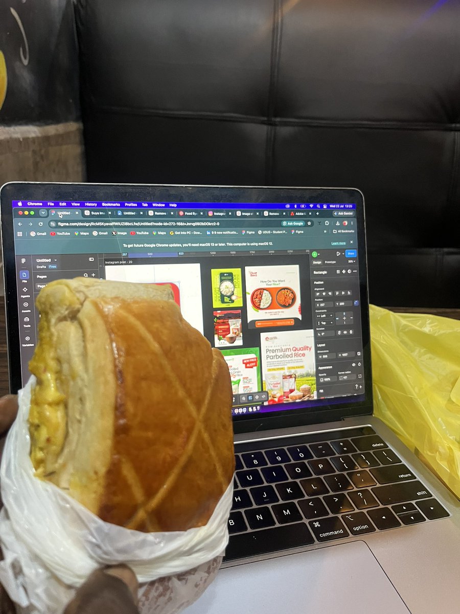 AbdulqudusAtata's tweet photo. Designs hit differently with the right snack. 🎨🍿 https://t.co/MKX4Xv5y1V