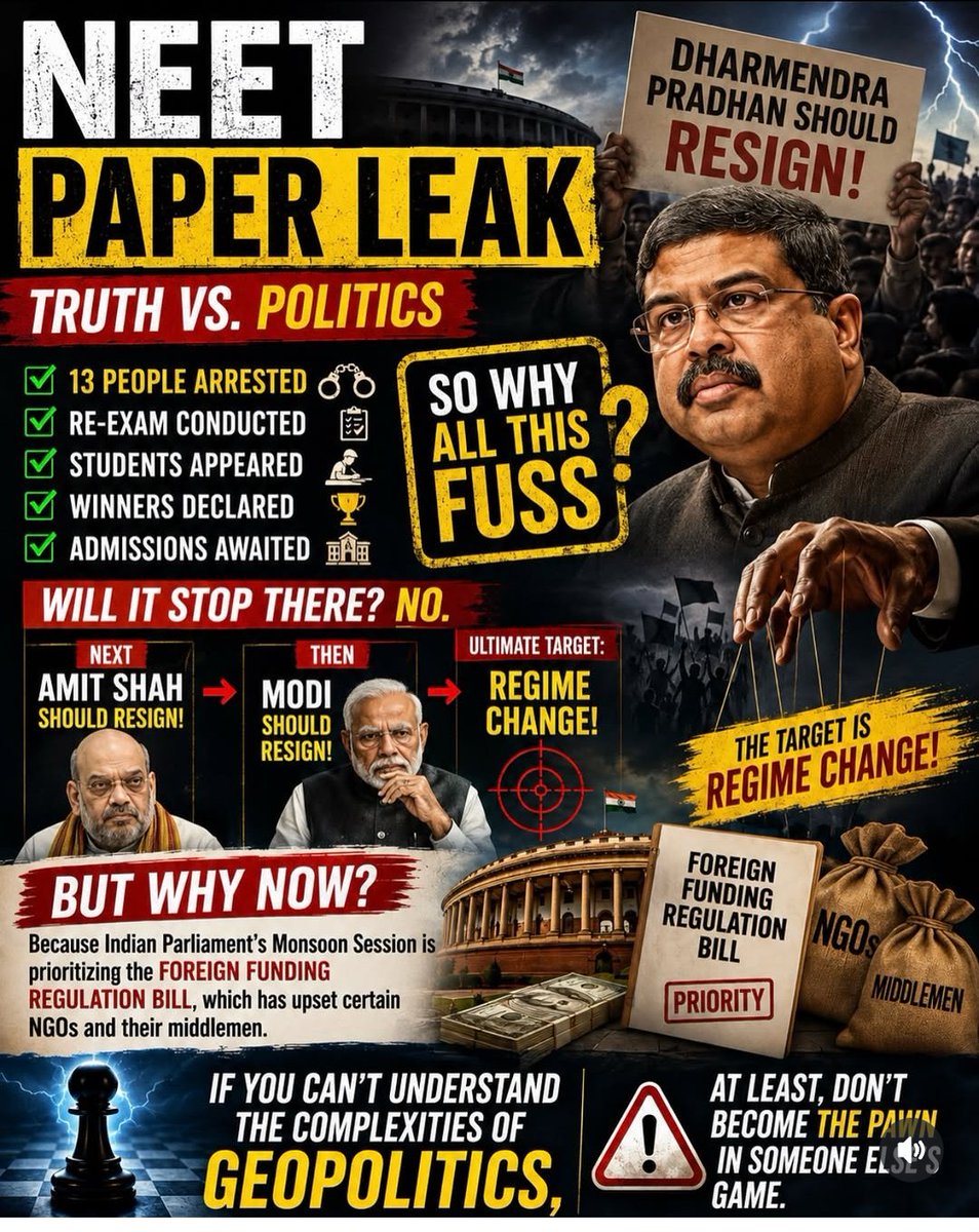 SRoy0008's tweet photo. @narendramodi @bhaswati10 Conspiracy against Nation https://t.co/VDry0BHo2A