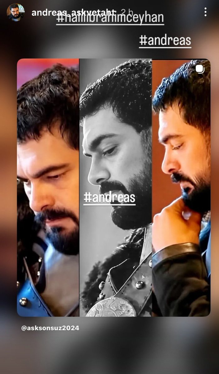 CidaCeyhan's tweet photo. andreas_askvetaht story
#AşkveTaht
#Andreas
#HalilibrahimCeyhan https://t.co/zlaQQwAzLB