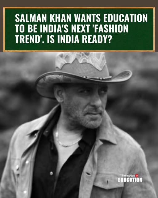 IndiaToday's tweet photo. Salman Khan’s call to make education India’s next global trend meets a critical moment as NEET-UG 2026 protests raise questions on credibility, while growth indicators show rising ambition.

Read: https://t.co/CtIJcEXCDG
#SalmanKhan #Education #GlobalTrend https://t.co/7LT29PSJFf