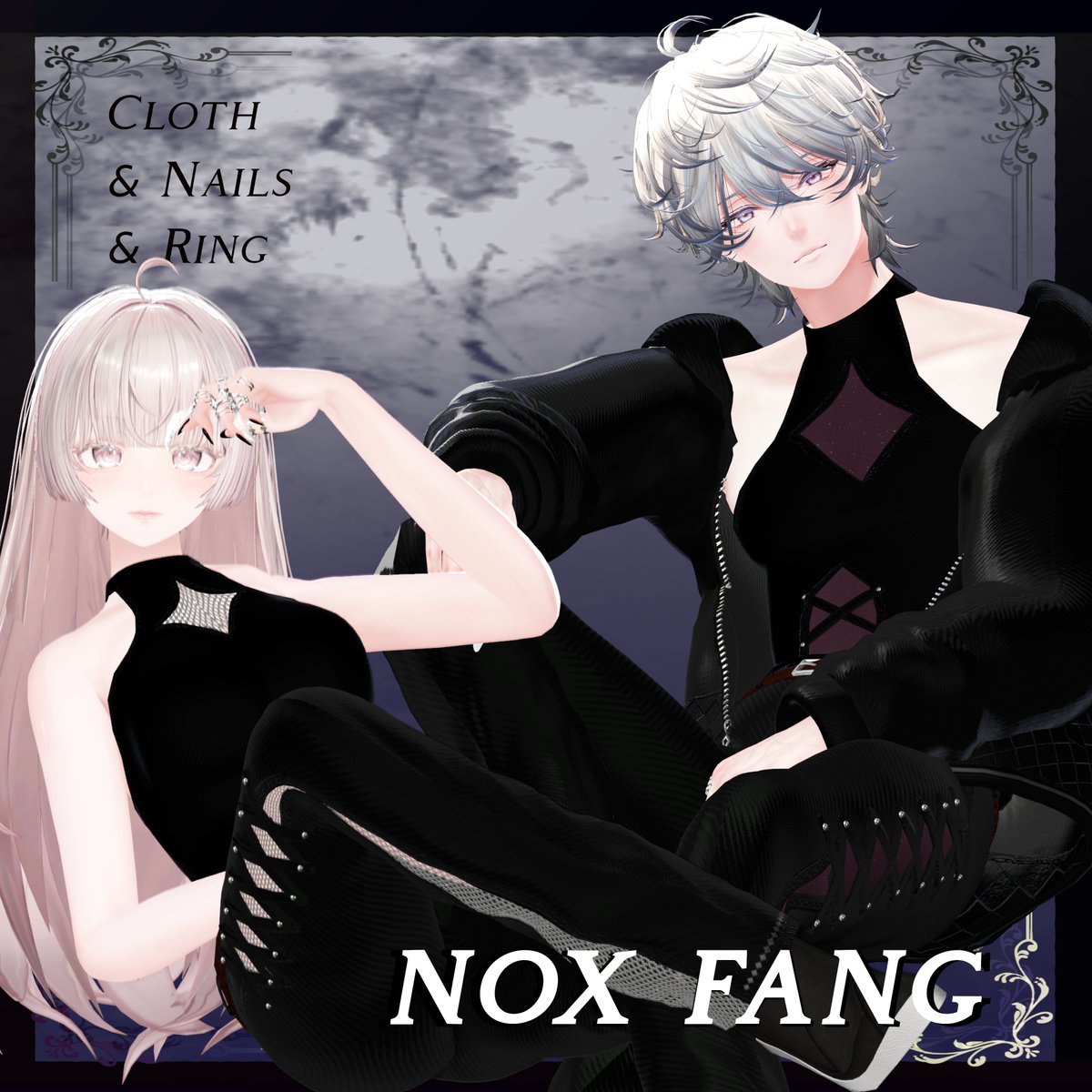 Atelier_pink_VR's tweet photo. 新作公開✨

衣装【NOX FANG】

ネイルとリング付き！
ぜひタトゥーや義足など肌を魅せるアイテムと組み合わせて使用していただきたいです✨✨

RPキャンペーン🎁
❖参加方法 
1⃣当アカウントフォロー
2⃣この投稿をRP

フルセットを抽選で3名様にプレゼント

期限 :7/2517:00まで
#VRChat #booth_pm https://t.co/AvxXomCt0B