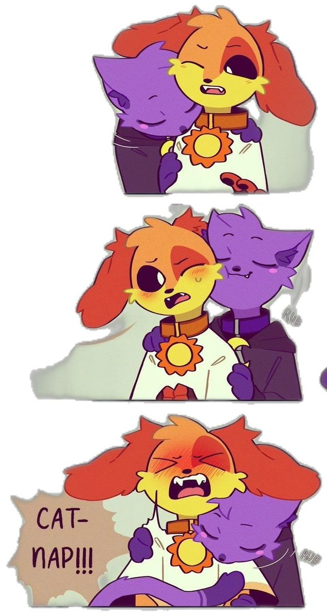 kimcooper_2524's tweet photo. Cheek rubs &amp; flustered puppy noises 🥺👉👈💛💜

#CatNap #DogDay #SmilingCritters #digitalart 🎨 #fanart ✨ #furryart 🐾 https://t.co/TaJpEfthB6