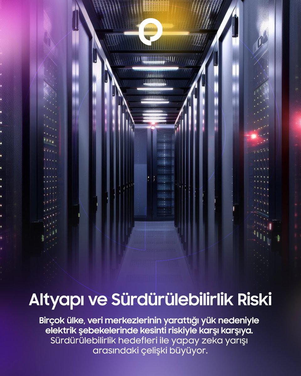 popigram's tweet photo. Yapay zeka nedeniyle veri merkezlerinin elektrik tüketimi 4 kat artacak! 

Teknoloji devleri çözüm için nükleer enerjiye yöneliyor. 

Detaylar görselde!

#VeriMerkezi #YapayZeka #Enerji #Teknoloji #PopiTech https://t.co/fsXMJUW75Q