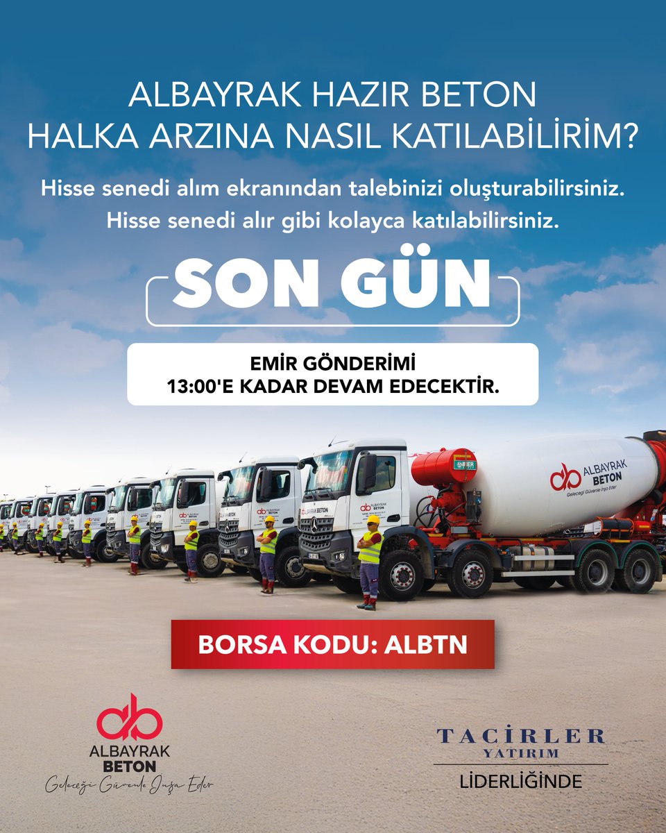 Albayrak Beton tweet media