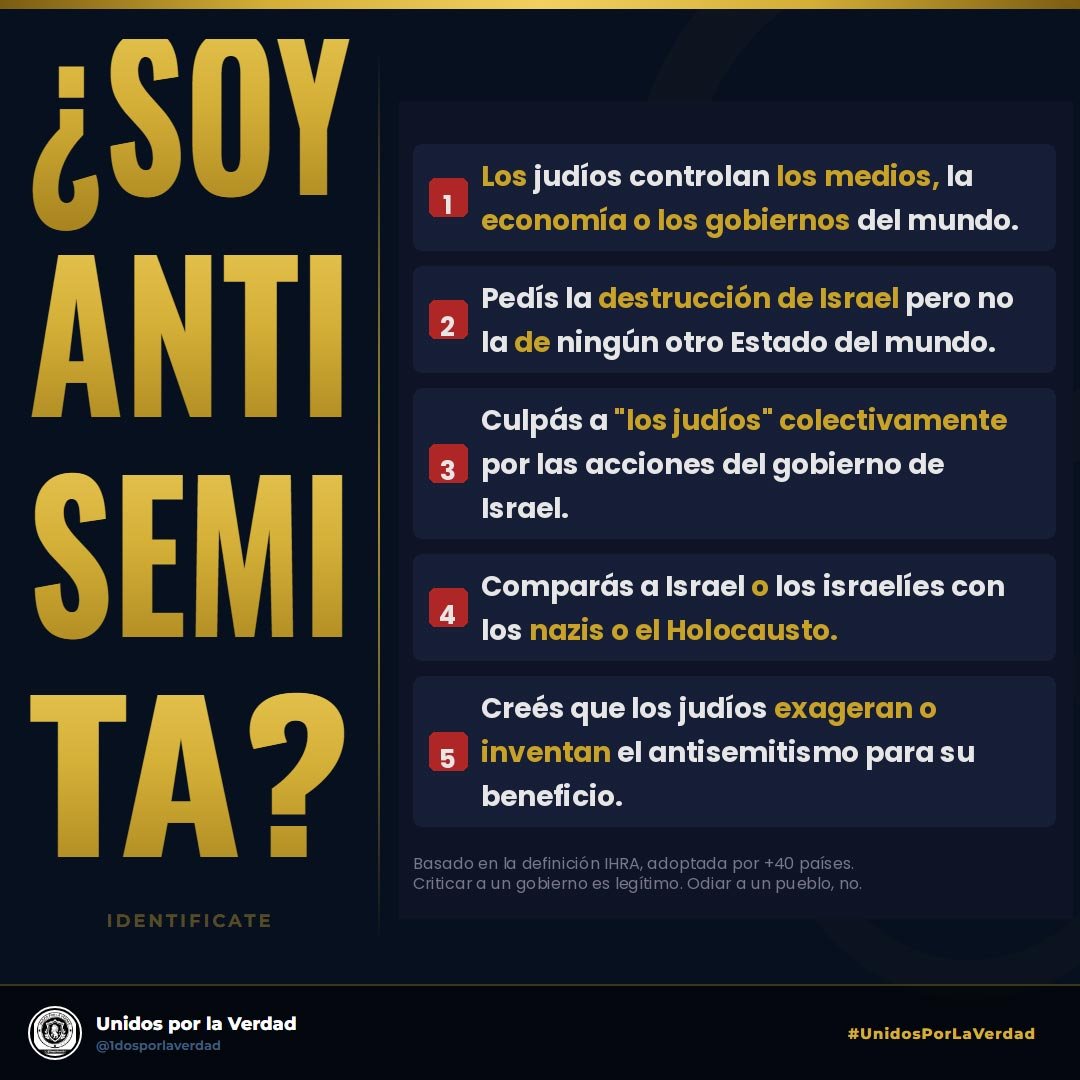 varelajm's tweet photo. @MrsRoyKeaneo No hay problema, me imagino que ya sabes que sos antisemita... https://t.co/SUSCofzpoj