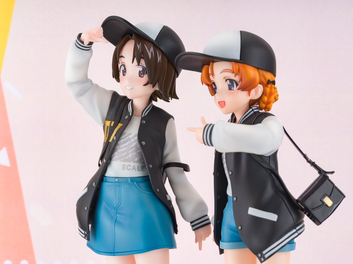 fukahire2015's tweet photo. ワンフェス2026夏告知
【新作】1/8 澤梓＆オレンジペコ セット
未塗装組立キット25,000円
デカール付属
レジンキャスト＋3D出力品
彩色ISOG（@ISOG52）さん
よろしくお願い致します🙇‍♀️

#ガルパン
#garupan
#wf2026s https://t.co/bMMIvNUpTC
