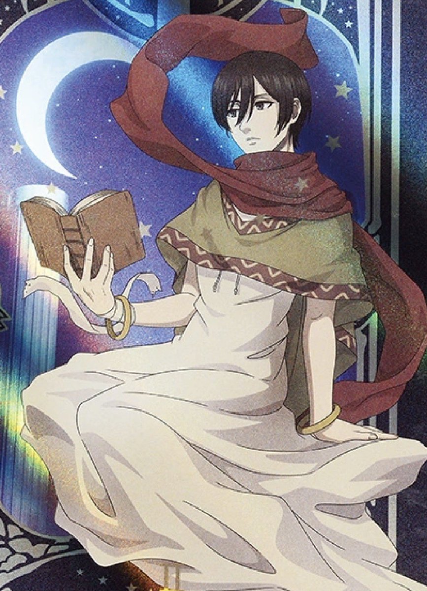 mikasaarchive's tweet photo. the high priestess https://t.co/RdKMljrist