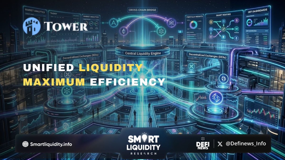 Definews_Info's tweet photo. 🚀 One interface. Every @arc DEX. The best execution—automatically.

💎 @TowerExchange aggregates liquidity across the entire Arc ecosystem, using smart routing to optimize every swap for the best price, lowest slippage, and efficient gas usage. 

🤖 Add AI-powered portfolio insights plus seamless cross-chain bridging, and you've got a smarter way to trade on Arc. 

🔽 VISIT
https://t.co/criTBF71jC
#Definews