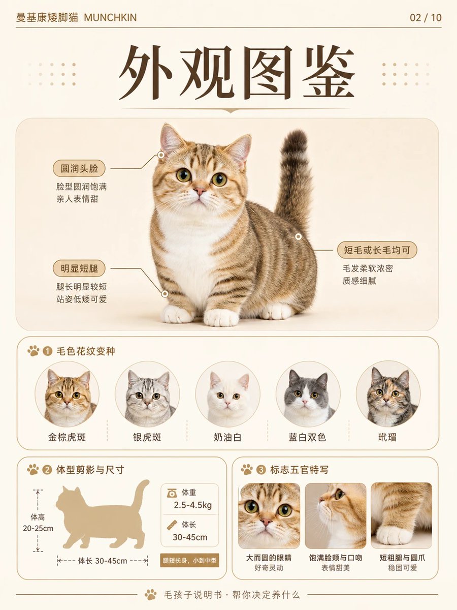 KathyRodri25273's tweet photo. 曼基康矮脚猫指南 https://t.co/lOJh5EF8Jm
