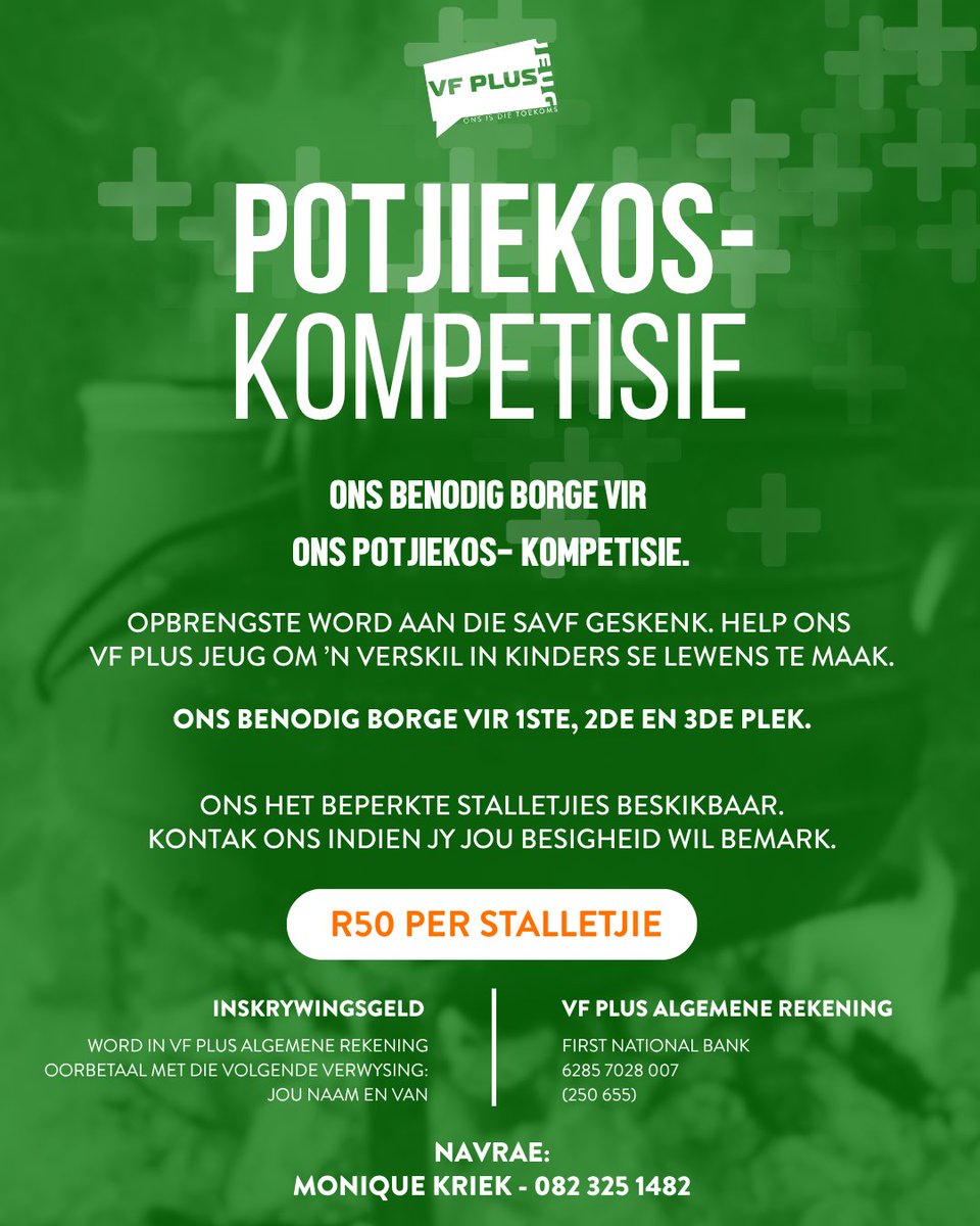 VF Plus | Gauteng Jeug tweet media