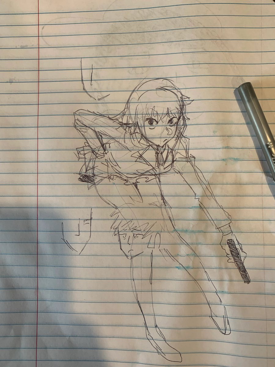 Bad_Art115171's tweet photo. somthin random i drew #art #anime https://t.co/Q2svKMprKu