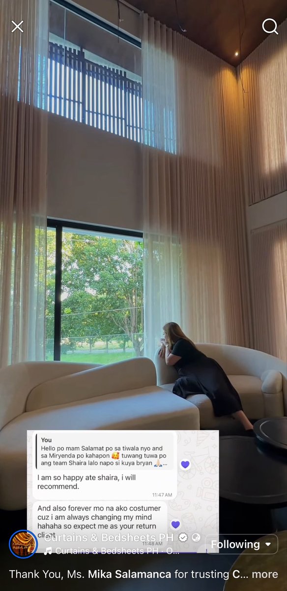 stillafairchild's tweet photo. Ganda pala nung pinagawa ni Mika na kurtina 🥰 https://t.co/P4xnitKps0