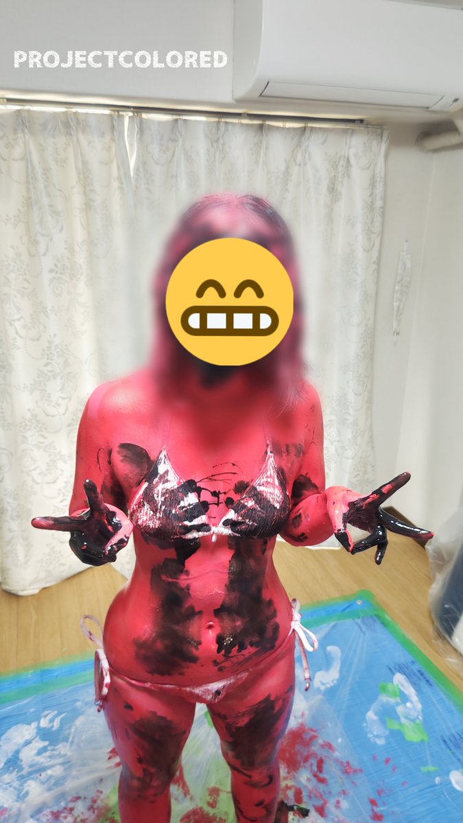 PROJECTCOLORED's tweet photo. 撮影報告です！
こちらも年内に販売予定です！

＊本編以外モデルさん顔出しNGのためモザイク https://t.co/zFw66Z2MjY