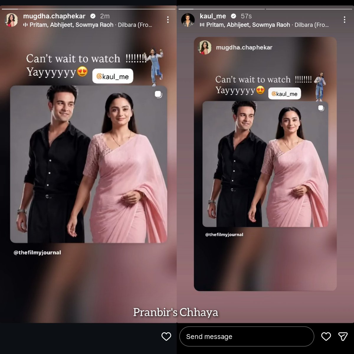 Pranbirsoul's tweet photo. Muggs is Biggest Supporter of Kinni 

#Krishnakaul #Ishaan #Sairaab #IshaanGanguly #MugdhaChaphekar https://t.co/fCPqsZliqC
